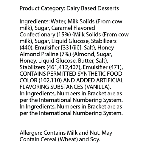 Baskin Robbins Ice Cream - Roasted Californain Almond, Made with Cow Milk, 450 ml  Creamy Delight
 Almond Praline Goodness