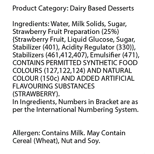 Baskin Robbins Premium Ice Cream - Very Berry Strawberry, Made with Cow Milk, 450 ml  