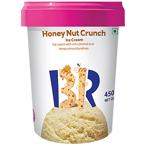 Buy Baskin Robbins Ice Cream Honey Nut Crunch, With Rich Caramel and