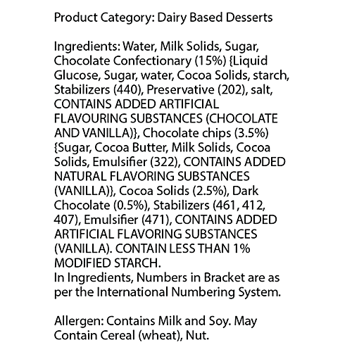 Baskin Robbins Ice Cream - Three Cheers Chocolate, 450 ml