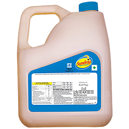 Sundrop Superlite Advanced Oil - Sunflower, 3 L Can 