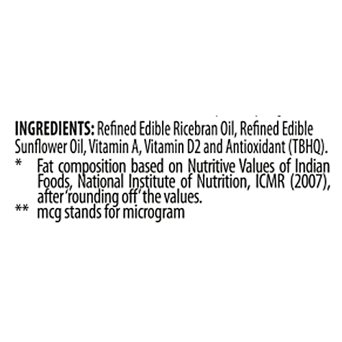 Sundrop Heart  Rice Bran & Sunflower Oil, 3 L Jar with Natural Vitamin & Oryzanol