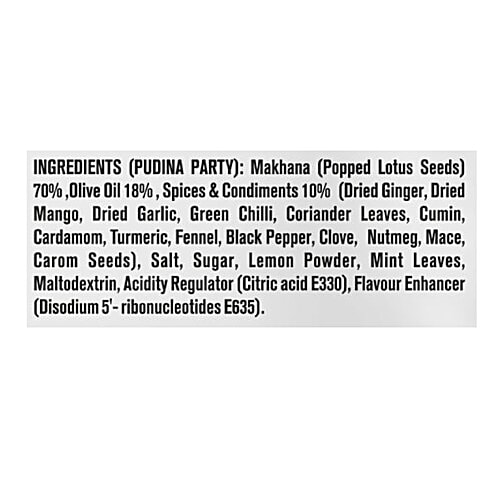 MR. MAKHANA Super Snack - Pudina Party, 20 g Gluten Free