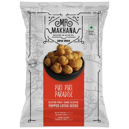 MR. MAKHANA Super Snack - Peri Peri Paradise, 25 g  Gluten Free