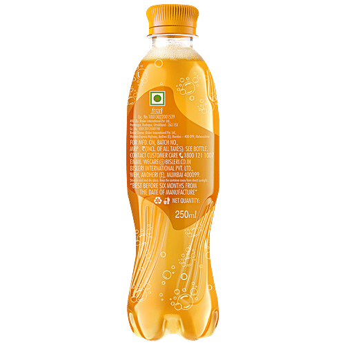 Bisleri  Fonzo Mango with Fizzz, 250 ml  Thermally Processed, Ready to Serve Fruit Beverage
