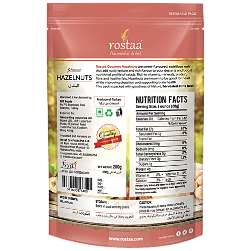 Rostaa Hazelnut, 200 g  