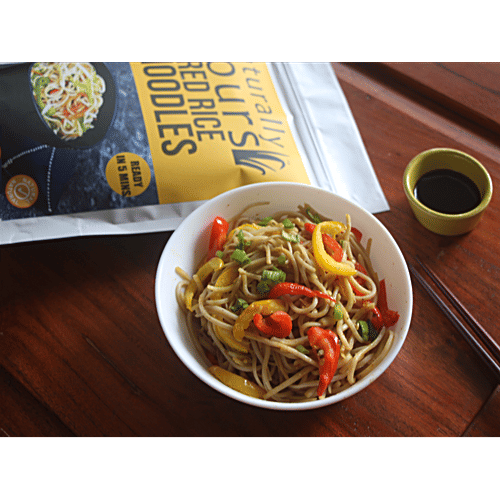 Naturally Yours Noodles - Red Rice, 180 g  No Artificial Colors, No Preservatives