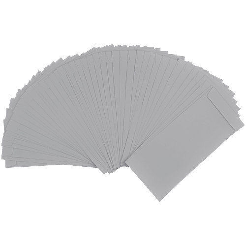 Ravi White Envelope - 23.5 x 10.7 cm, 50 pcs  Versatile Packaging
 Keeps Documents Organised