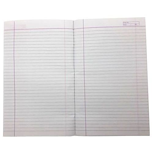 Vijay Notebook - Hard bound, Sing line Ruled, Long Size, 160 pages Pack of 2 