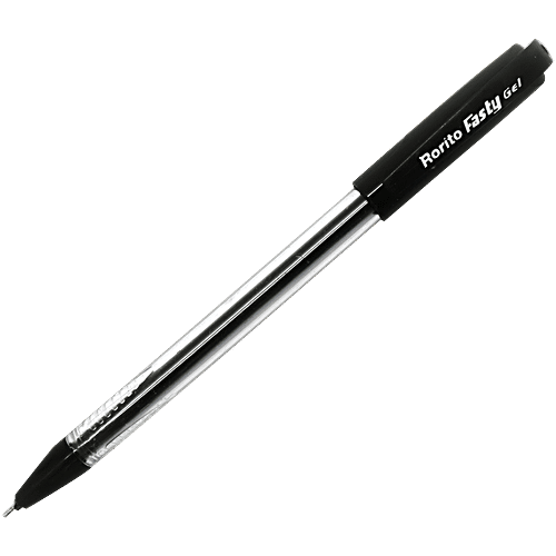 Rorito Fasty Gel Pens - Black, 5 pcs  