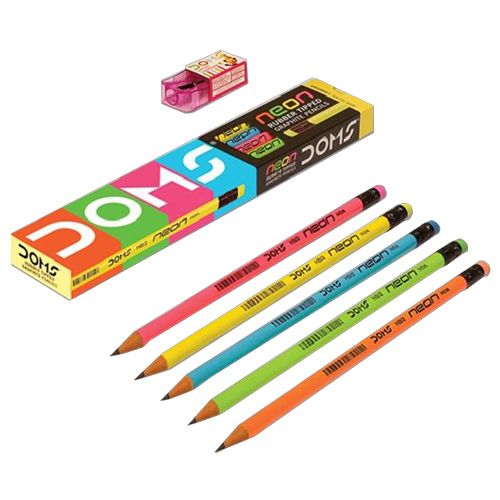Doms Pencil - Neon, 10 pcs  