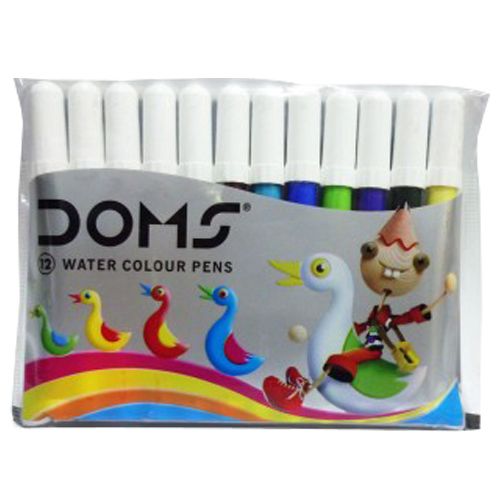 Doms Sketch Pen - Mini, 12 Colours, 12 pcs  