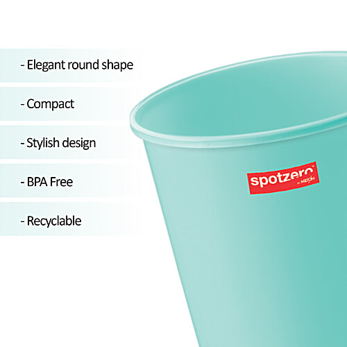 Milton - Spotzero Dustbin - Utility, 8 L Sturdy