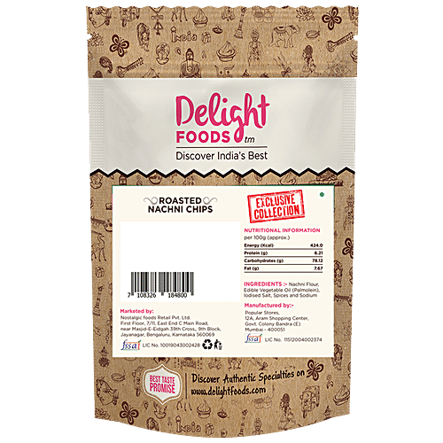 Delight Foods Chips - Mumbai Roasted Nachni, 150 g  