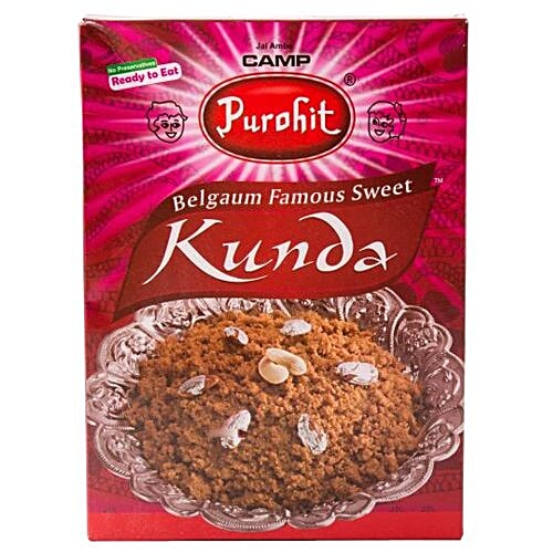 Buy Camp Purohit Belgaum Famous Sweet Kunda 250 Gm Online At Best Price