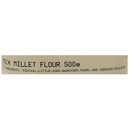 Dhatu Organics & Naturals Organic Mixed Millet Flour, 500 g  Non GMO, Free from Preservatives