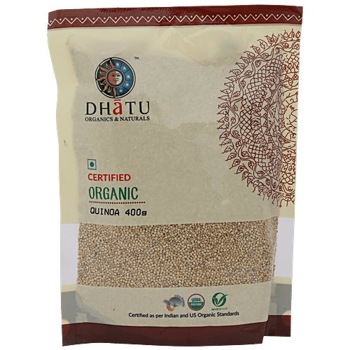 Dhatu Organics & Naturals Organic Quinoa, 400 g  