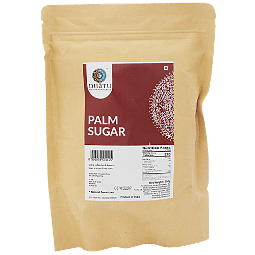 Dhatu Organics & Naturals Palm Sugar, 250 g  