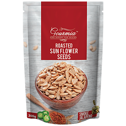 Buy Gourmia Roasted Sunflower Seeds Smoke Jalapeno Online at Best