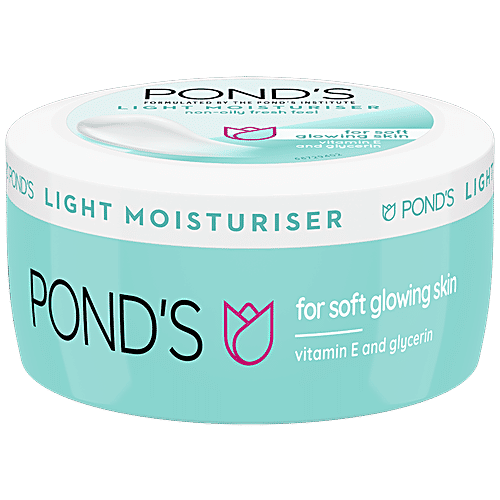 Pond's Light Moisturiser - With Vitamin E & Glycerine, For Non-Oily Fresh Feel, 75 ml  