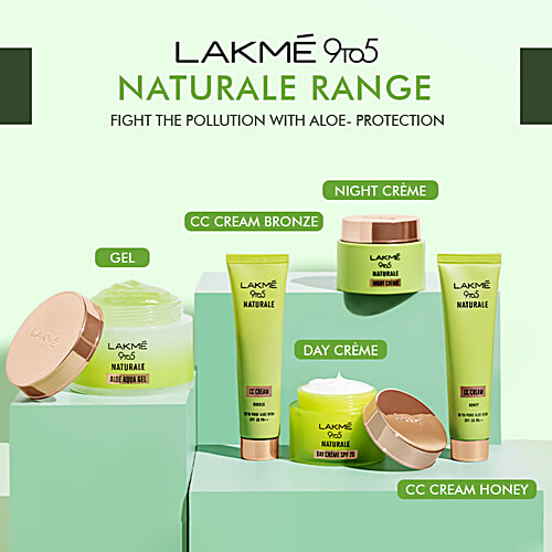 Lakme Aqua Gel - Naturale Aloe, 9 to 5, 50 g  