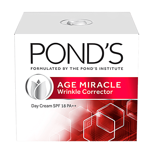 Ponds Age Miracle Wrinkle Corrector Day Cream - SPF 18 PA++, 20 g  