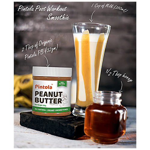 Buy Pintola All Natural Peanut Butter - Unsweetened ...