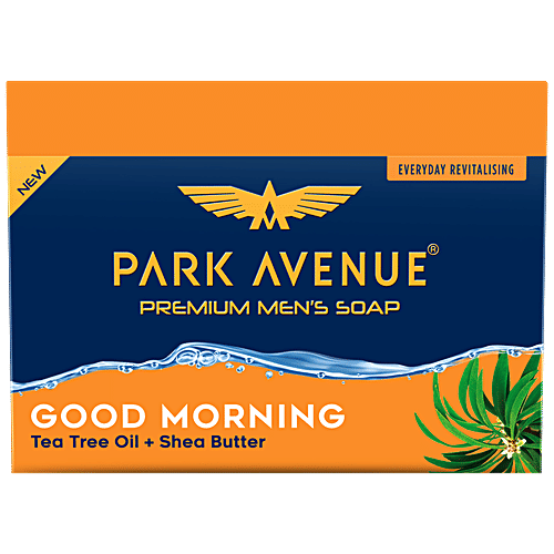 Park Avenue Fragrant Deo Soap - Good Morning, 125 g (Buy 3 & Get 1 Free) With Antioxidants
