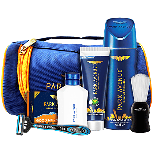 Park Avenue Good Morning Grooming Kit For The Elite, 7 pcs  