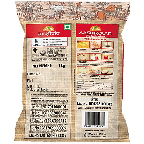 Aashirvaad Shudh Chakki Atta, 1 kg  