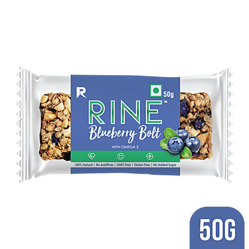 RINE Granola Bar - Assorted, 50 g Pack of 6 