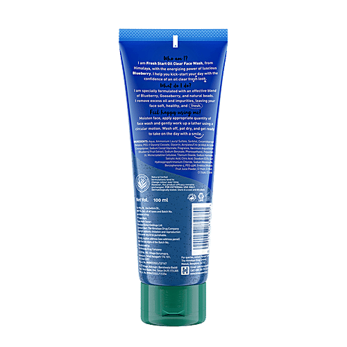 Himalaya Fresh Start Oil Clear Blueberry Face Wash, 100 ml