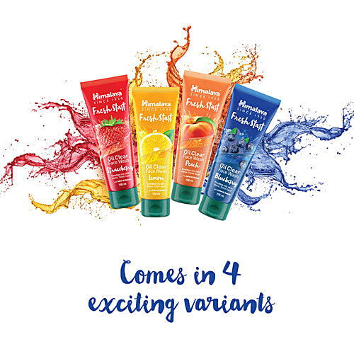 Himalaya Fresh Start Oil Clear Blueberry Face Wash, 100 ml