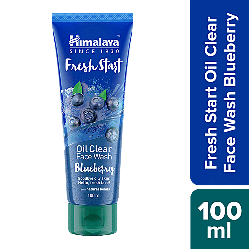 Himalaya Fresh Start Oil Clear Blueberry Face Wash, 100 ml