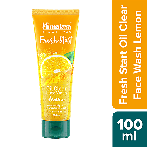 Himalaya Fresh Start Oil Clear Lemon Face Wash, 100 ml  