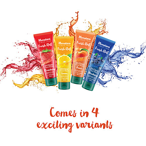 Himalaya Fresh Start Oil Clear Peach Face Wash, 50 ml