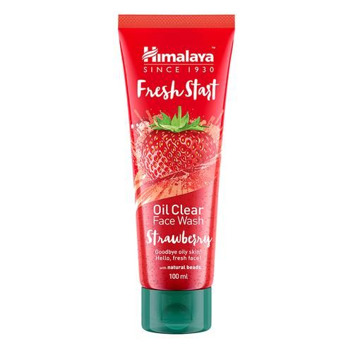 Himalaya Fresh Start Oil Clear Strawberry Face Wash, 100 ml  
