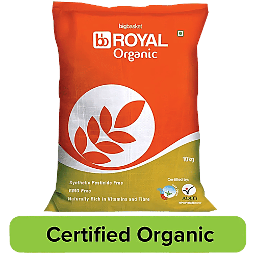 bb Royal Organic - Ponni Raw Rice/Tandul, 10 kg  GMO Free, Synthetic Pesticide Free