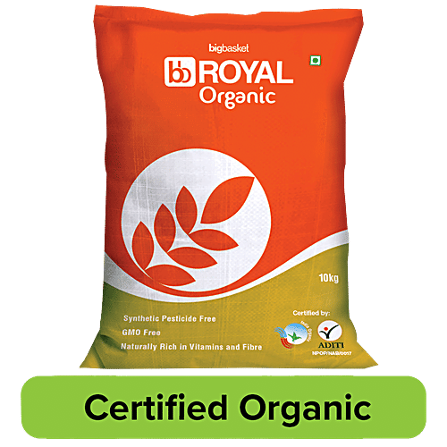 bb Royal Organic Sona Masoori White Rice/Akki, 10 kg  