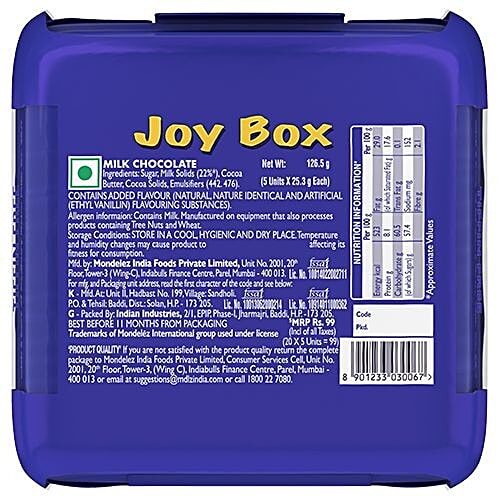 Buy Cadbury Chocolates Dairy Milk Joy Box 1265 Gm Online At Best Price