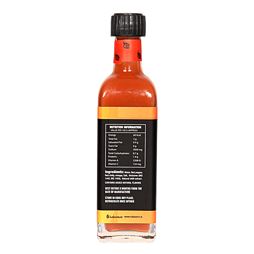 Buy Habanero Hot Sauce Bird Eye Chili & Red Bell Pepper Online at