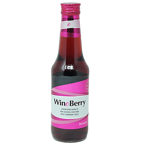 Buy Wineberry Non Alcoholic Red Wine With Strawberry Crush Online at