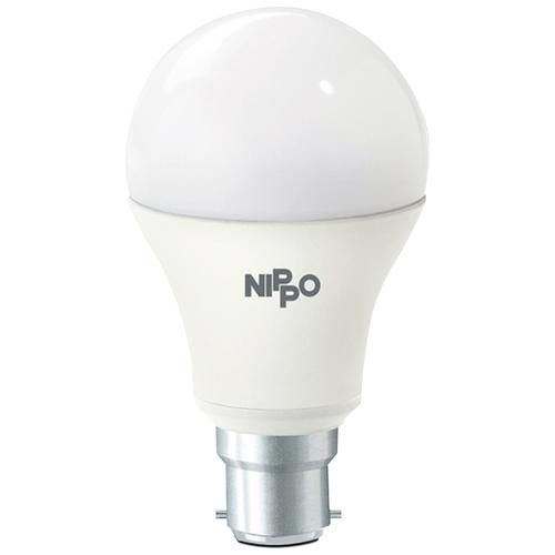 Nippo LED Bulb - Cool Daylight White, Round, 7 Watts, B22 Base, 1 pc  