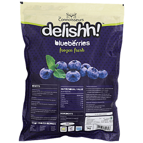 Buy Delishh Blueberries Online at Best Price of Rs 1179 bigbasket