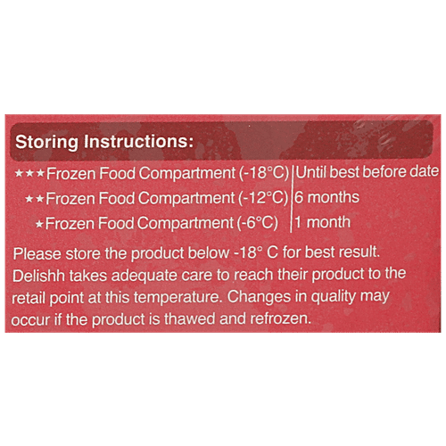 Delishh Frozen Mix Berries, 500 g  