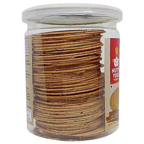 Nutty Yogi Khakhra Crisps - Jeera, 150 g  