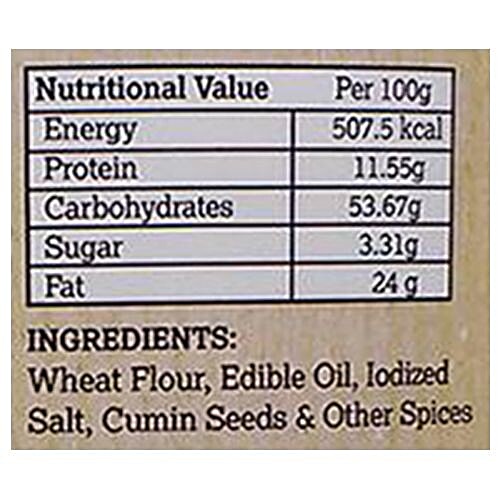 Nutty Yogi Khakhra Crisps - Jeera, 150 g  