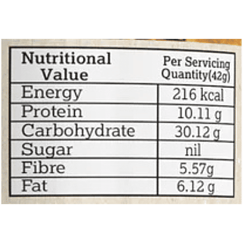 Nutty Yogi Chana Jor Snacks - Roasted, 100 g High Fiber