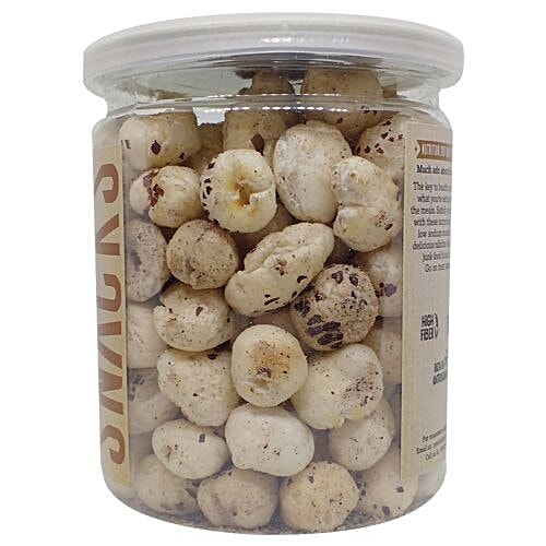 Nutty Yogi Makhana - Himalayan Salt & Pepper, 50 g  