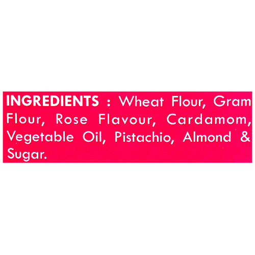 Haldiram Bhujiawala Soan Papdi - Rose, 500 g  